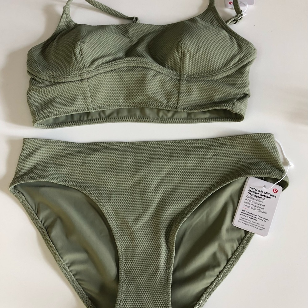 COPY - Lululemon Honeycomb Swim Bikini 2pc Top/Bottom XS